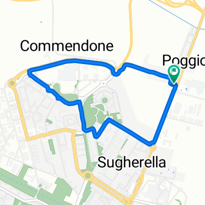 Da Via Senese 196, Grosseto a Via Senese 196, Grosseto