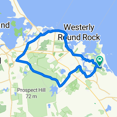 40 Wigwam Ln, Scituate to 36 Wigwam Ln, Scituate