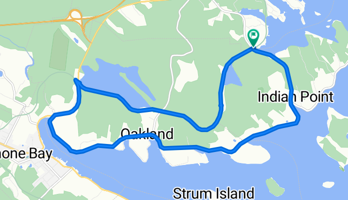 361–399 Oakland Rd, Mahone Bay to 361–399 Oakland Rd, Mahone Bay