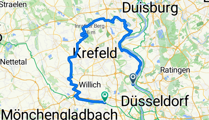Büderich Rheindeich Kaarster Seen