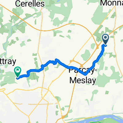 De La Sinsonnière, Monnaie à Unnamed Road, Saint-Cyr-sur-Loire