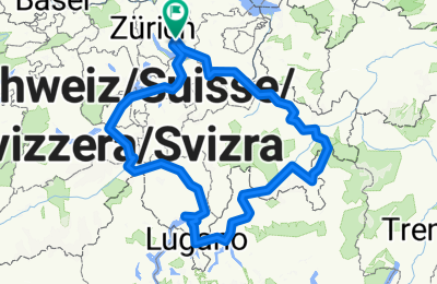 Route in der Bikemap App öffnen
