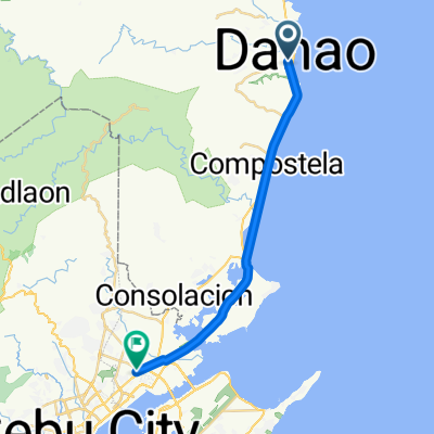 Juan Luna Street, Danao City to A.S. Fortuna, Mandaue City