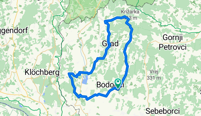 Bodonci 110 to Bodonci 110