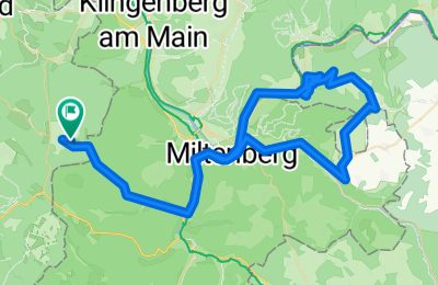 Route in der Bikemap App öffnen