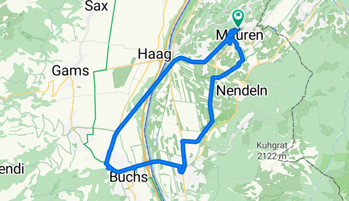 Auf Berg 61, Mauren nach Auf Berg 63, Mauren