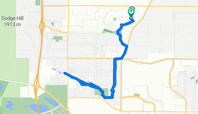 1311 Marie Ln, Cheyenne to 1400–1498 Michael Evans Ave, Cheyenne