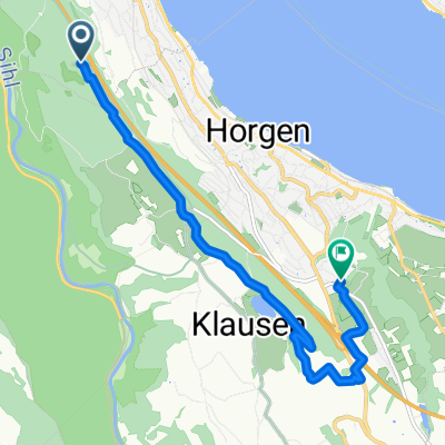 Zürcherstrasse, Oberrieden nach Bachtelstrasse 4, Horgen