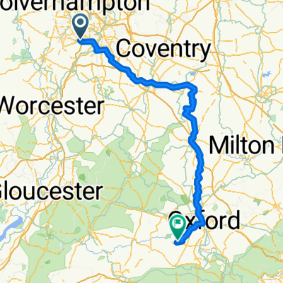 Route to Blandy Avenue 29, Southmoor