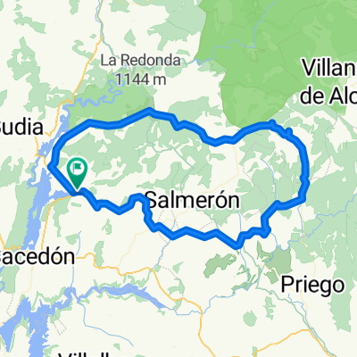 Vuelta a Alcantud desde Pareja
