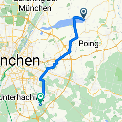 Route to Virchowstraße 14, Ottobrunn