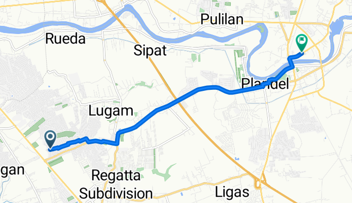Route to Pulilan-Baliuag Road, Plaridel