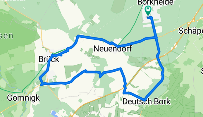 Amselgrund 11, Borkheide nach Amselgrund 13, Borkheide