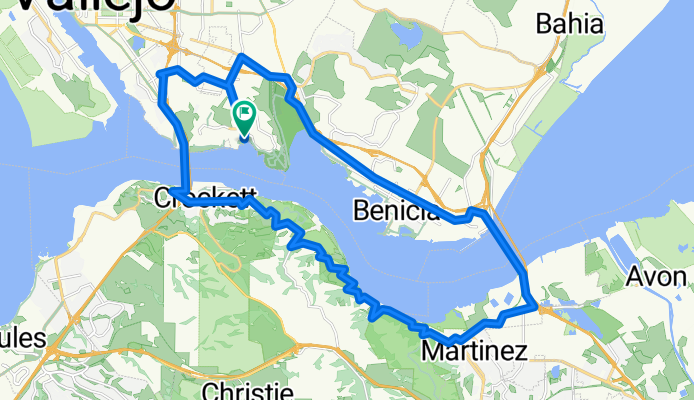 Whitesides Dr, Vallejo to Bailey St, Vallejo
