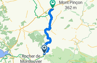 Route in der Bikemap App öffnen