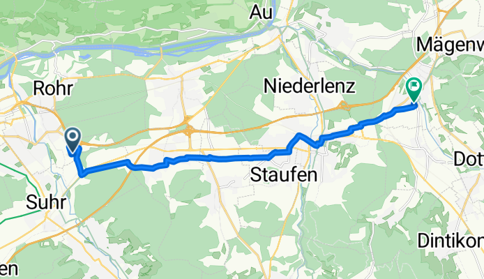 Bresteneggstrasse 17.1, Buchs AG nach Chilefeldweg 26, Othmarsingen