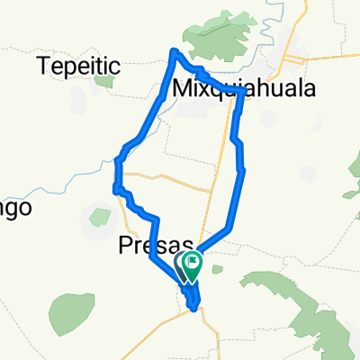 De Mpio 83 13, Cuauhtémoc a Paseo del Agrarismo 140, Tlahuelilpan