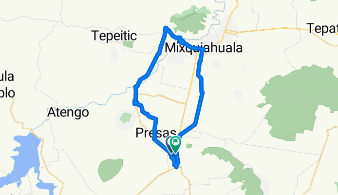 De Mpio 83 13, Cuauhtémoc a Paseo del Agrarismo 140, Tlahuelilpan