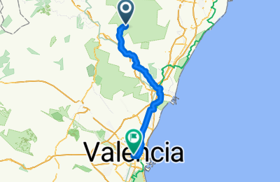 Route in der Bikemap App öffnen