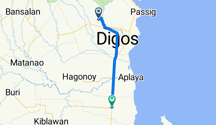 Unnamed Road, Digos City to Digos - Makar Road, Padada