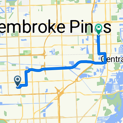 3881 NW 176th Terr, Miami Gardens to 1000 NW Eighth Ave, Hallandale Beach