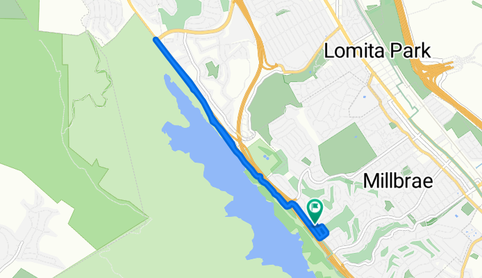 781 Crestview Dr, Millbrae to 781 Crestview Dr, Millbrae
