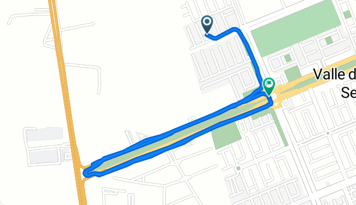 Ruta a Avenida Cantera, Santiago de Querétaro