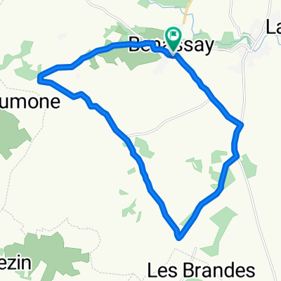 De 6 Rue du Bassin, Benassay à 4 Rue du Bassin, Benassay