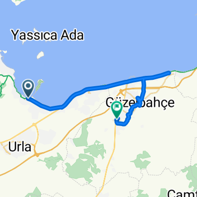 Neyzen Tevfik Cd. 463, Urla to Seferihisar Cd. 47, Güzelbahçe