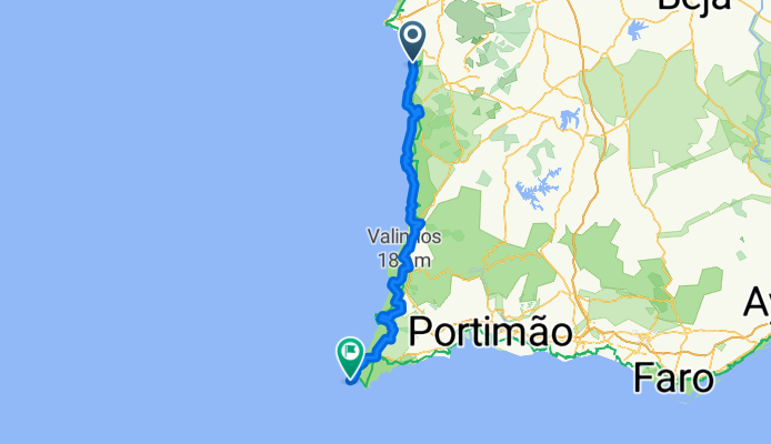 De Setúbal a Cabo S. Vicente, Sagres