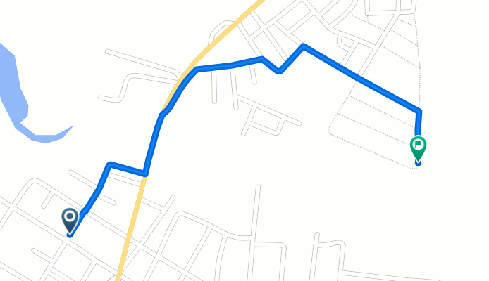 De Rua Jose Americo Almeida 534 a Rua João Batista da Silva