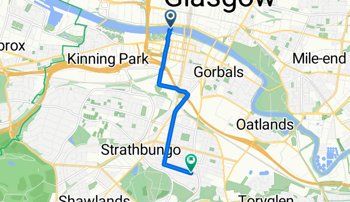 Squiggly Bridge to Crosshill St
