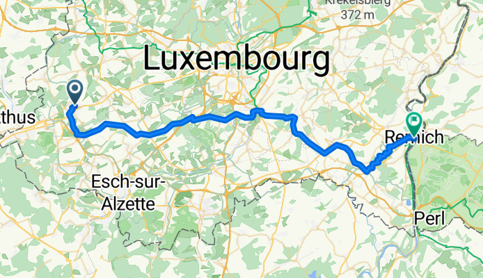 Rue des Violettes 5, Käerjeng do N2 19, Remich