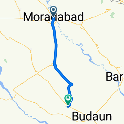 Moradabad to Bilsi