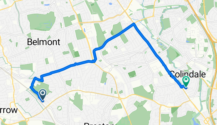 15A Carlton Ave, Harrow to 21 Colin Close, London