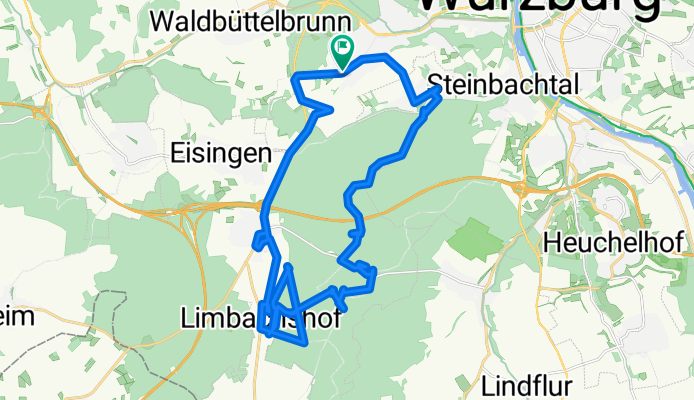 Grundweg, Höchberg nach Grundweg 22, Höchberg