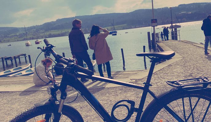 Photo 1 of the Bikemap route "Greifensee around the lake"