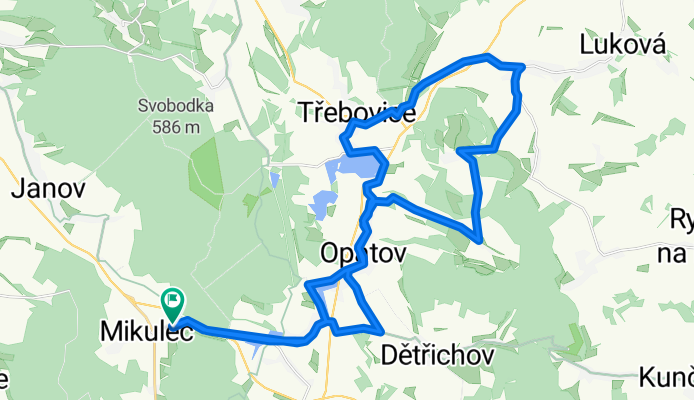 Mikuleč to Mikuleč