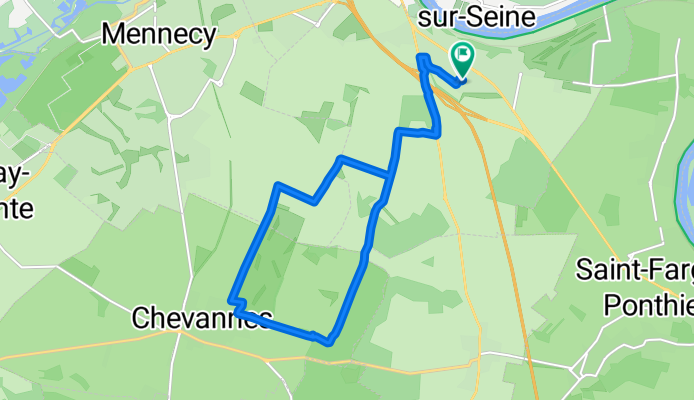 De 3 Allée de la Forge, Le Coudray-Montceaux à 6 Allée de la Forge, Le Coudray-Montceaux