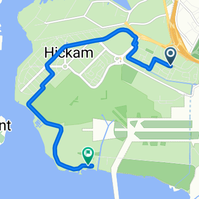 900–950 Ohana Nui Cir, Honolulu to 350–352 Harbor Dr, Honolulu
