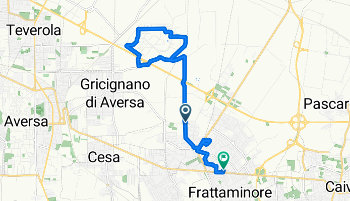 Da Via Antonio de Curtis 10, Succivo a Via Leonardo Da Vinci 10, Orta di Atella