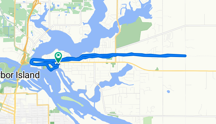 108 S Park St, Spring Lake to 106 S Park St, Spring Lake