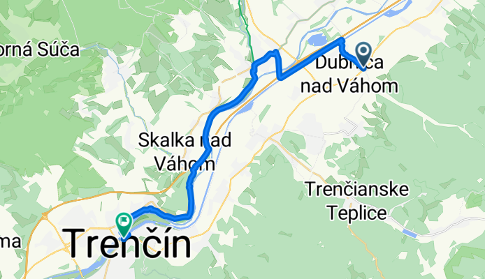 Dubnica nad Váhom - Nemšová - Trenčín