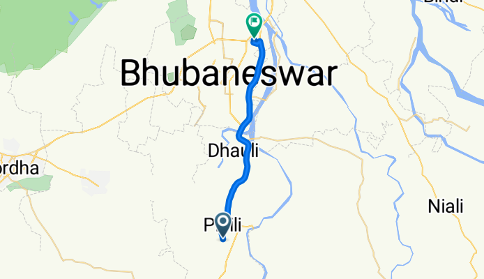 Bhubaneswar Puri Road, Pipili to Sambit Residency Road, Bhubaneswar