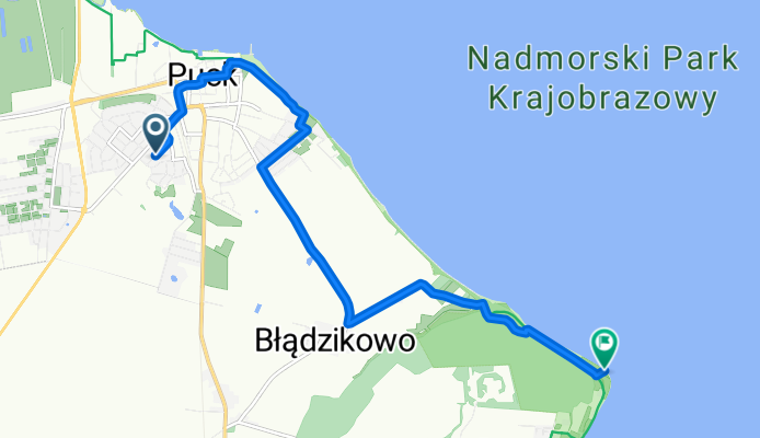 Marii Konopnickiej 16, Puck do Rzucewo 13–17, Żelistrzewo