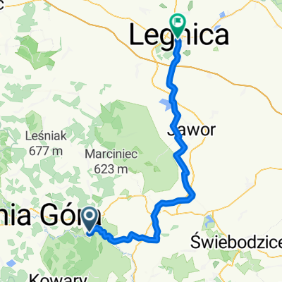Janowice - Legnica