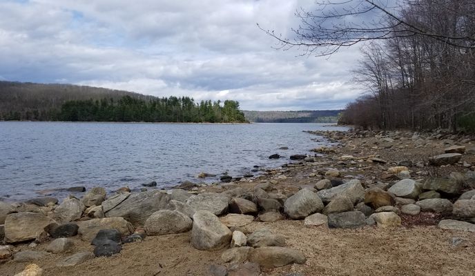 Photo 1 of the Bikemap route "Quabbin to Beaver Lake, Ware to Beach Road 27, Ware"