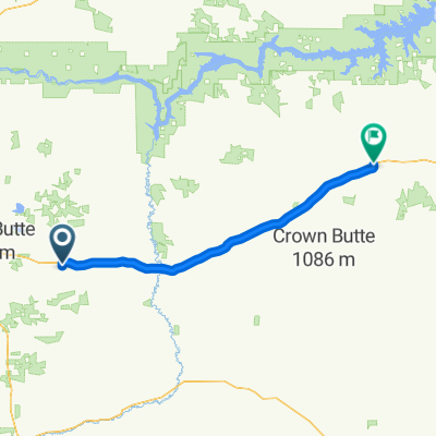 Day 10 Winnett, MT to Jordan, MT