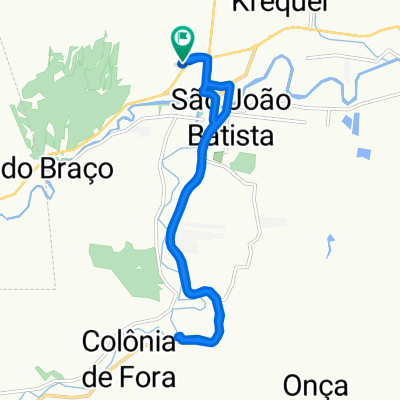 De Rua BL, 2–116, São João Batista a Rua BL, 1–115, São João Batista
