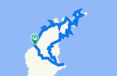 Route in der Bikemap App öffnen